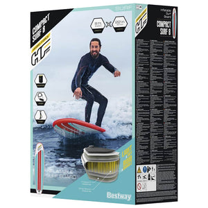 Uppblåsbar SUP-bräda Hydro-Force Compact Surf 8 243x57x7 cm
