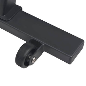 Motionscykel med pulsmätare svart och röd