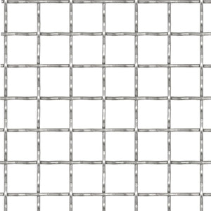 Nätpanel rostfritt stål 100x85 cm 31x31x3 mm