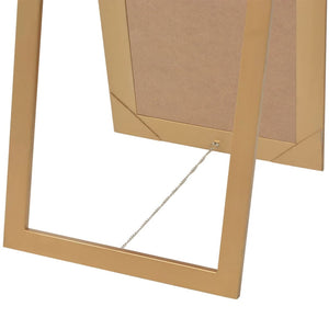 Fristående spegel i barockstil 160x40 cm guld