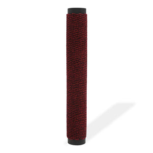 Dörrmatta rektangulär tuftad röd 120x180 cm