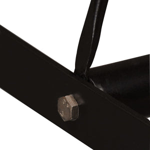 Barmöbler 5 delar massiv akacia och äkta läder