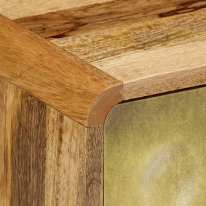 TV-bänk massivt mangoträ 120x30x45 cm