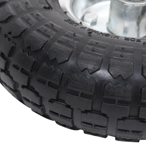 Hjul för säckkärra 4 st gummi 4.10/3.50-4 (260x83)