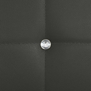 Matstolar 6 st grå konstläder