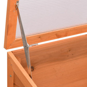 Växthus trä 180x57x62 cm