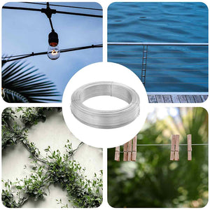 Stagtråd 250 m 2 mm stål