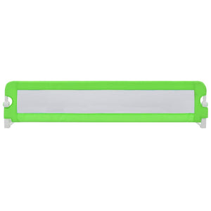 Sängskena för barn grön 180x42 cm polyester