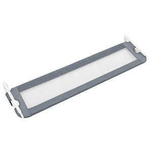 Sängskena för barn grå 120x42 cm polyester