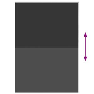 Rullgardin för mörkläggning 140 x 230 cm svart