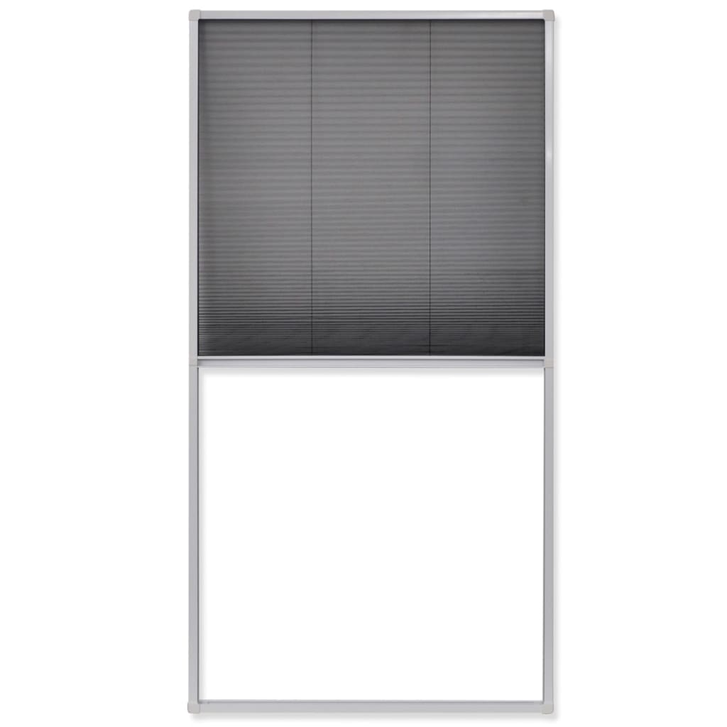 Insektsnät plissé till fönster 80 x 160 cm