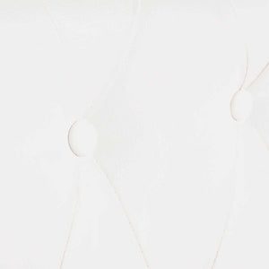 Chesterfield 2-sits och 3-sits konstläder vit