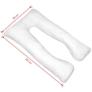 Gravidkudde 90x145 cm vit