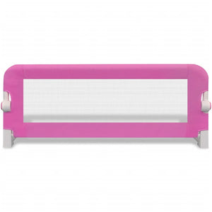 Sängskena för barn 2 st rosa 102x42 cm