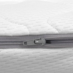 Bäddmadrass 120x200 cm viskoelastiskt minnesskum 6 cm