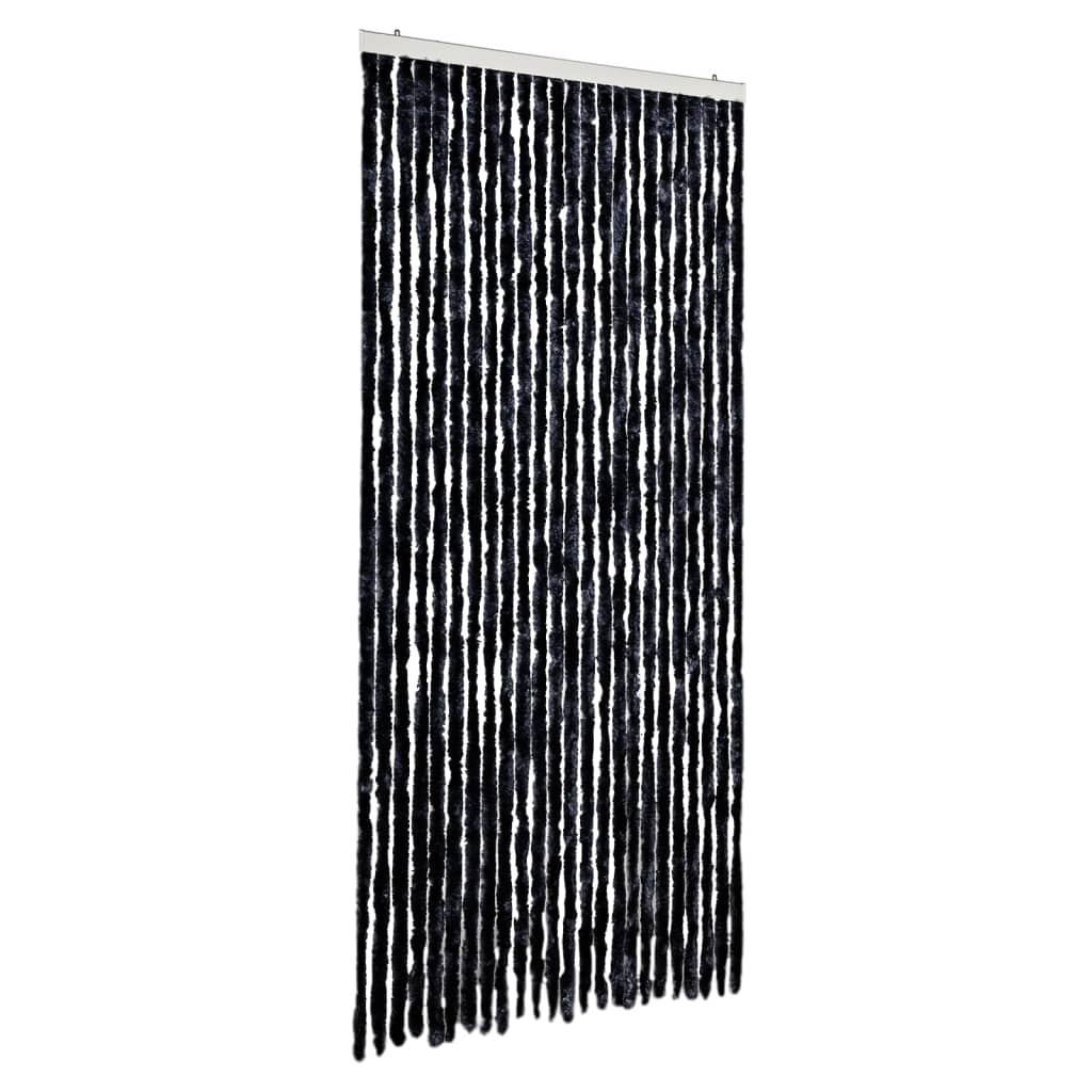 Insektsdraperi antracit 100x220 cm chenille