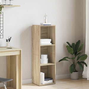 Bokhylla/tv-bänk sonoma-ek 36x30x114 cm konstruerat trä