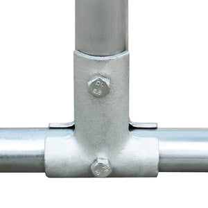 Hönsbur för utomhusbruk 2,75x2x1,92 m galvaniserat stål