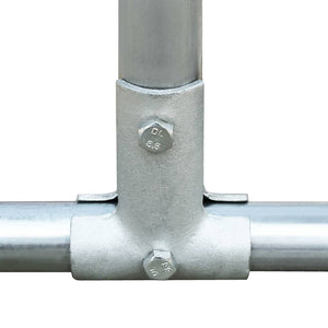 Hönsbur för utomhusbruk 2,75x4x1,92 m galvaniserat stål