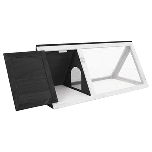 Smådjursbur grå trä