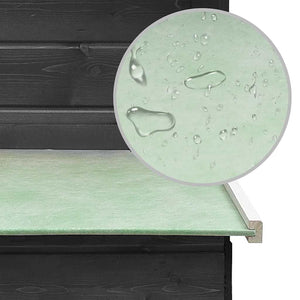 Hönshus grå 170x81x110 cm massiv furu & granträ