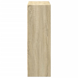 Bokhylla sonoma-ek 40x24x75 cm konstruerat trä