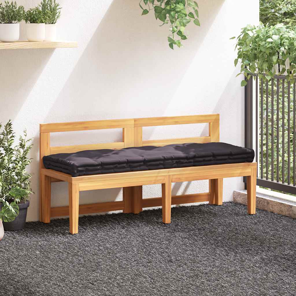 Dyna till pallsoffa bomull 120x40x7 cm antracit