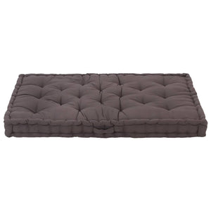 Dyna till pallsoffa bomull 120x80x10 cm antracit