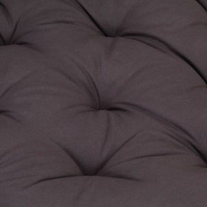 Dyna till pallsoffa bomull 120x80x10 cm antracit
