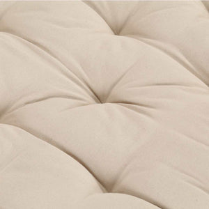 Dyna till pallsoffa bomull 120x80x10 cm beige