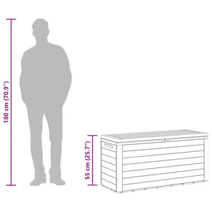 Dynbox brun 78x44x55 cm