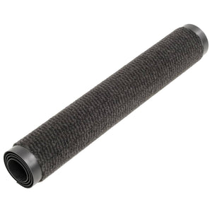 Dörrmattor 2 st rektangulär tuftad 80x120 cm svart