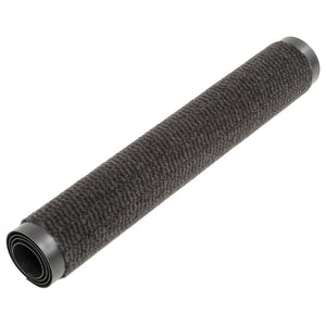 Dörrmattor 2 st rektangulär tuftad 120x180 cm svart