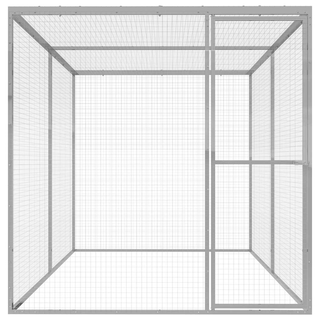 Kattbur 3x1,5x1,5 m galvaniserat stål