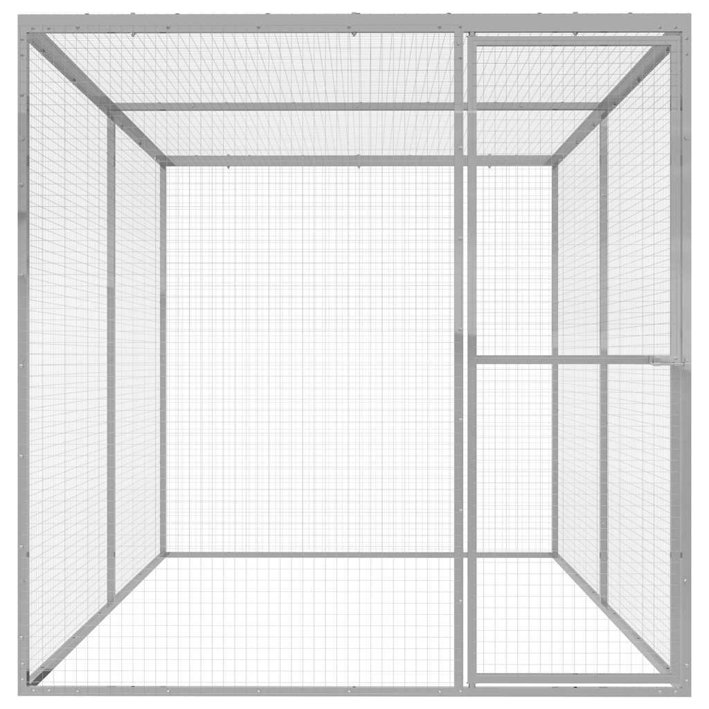 Kattbur 3x1,5x1,5 m galvaniserat stål