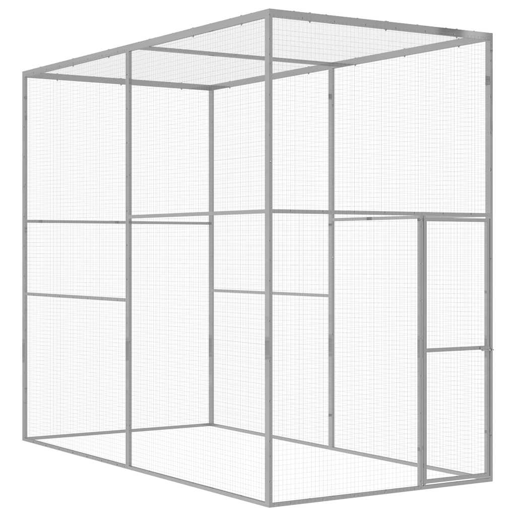 Kattbur 3x1,5x2,5 m galvaniserat stål