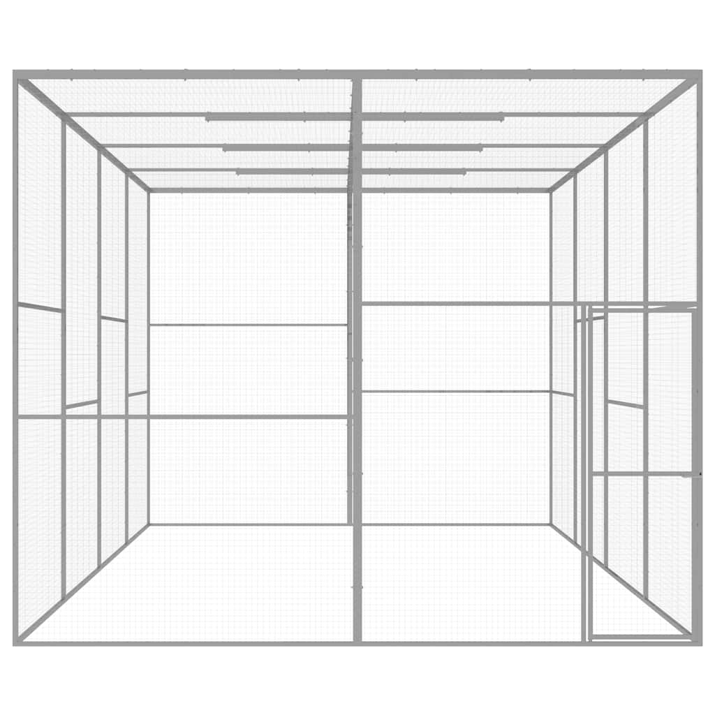 Kattbur 6x3x2,5 m galvaniserat stål