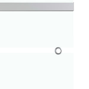 Skjutdörr med mjukstopp ESG-glas och aluminium 90x205 cm