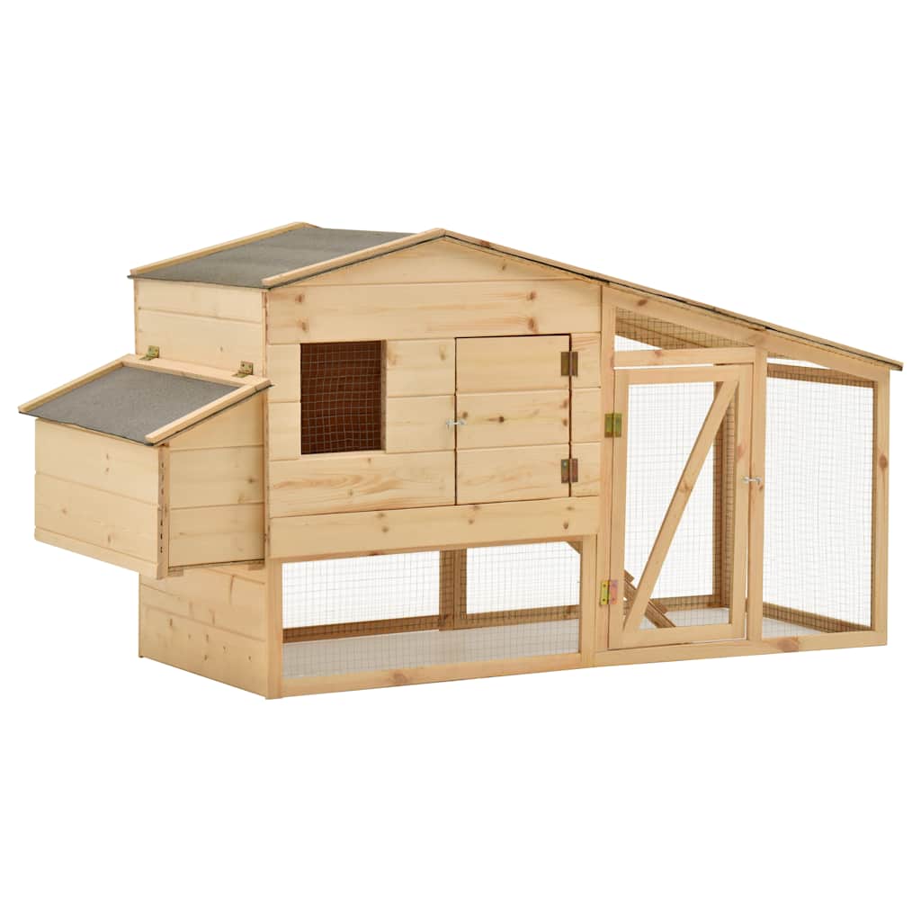 Hönsbur massiv fru 178x67x92 cm