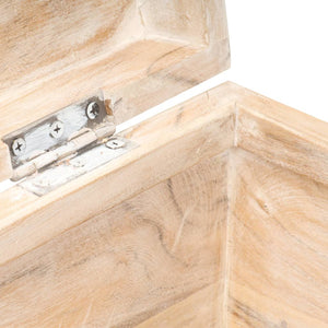 Kista 90x40x40 cm massivt akaciaträ