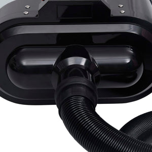 Husdjursfön dubbel motor svart