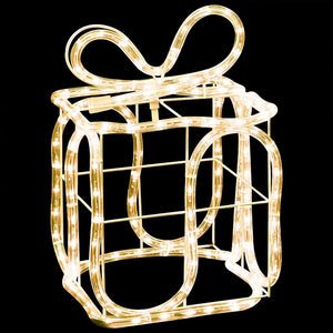 Juldekoration julklappar med 180 LED inomhus/utomhus