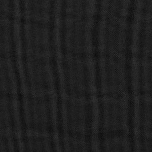 Mörkläggningsgardin med krokar linnelook 2 st svart 140x245 cm