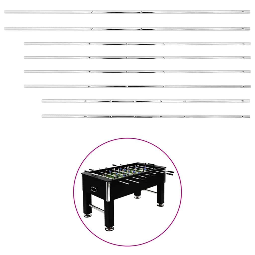Stänger för fotbollsbord 8 st 15,9 mm