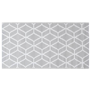 Utomhusmatta ARAKIL grå 190x290 cm PP