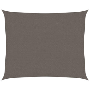 Solsegel 160 g/m² antracit 2,5x3 m HDPE