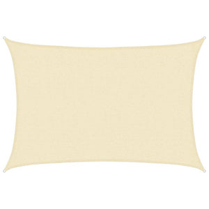 Solsegel 160 g/m² gräddvit 2,5x4 m HDPE