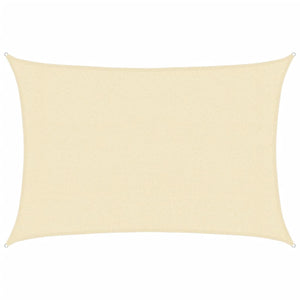 Solsegel 160 g/m² gräddvit 3x4 m HDPE