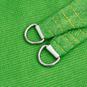 Solsegel 160 g/m² ljusgrön 2,5x4 m HDPE