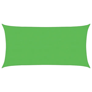 Solsegel 160 g/m² ljusgrön 4x7 m HDPE